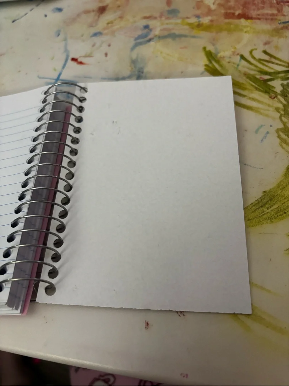 Small Pink Spiral Notebook